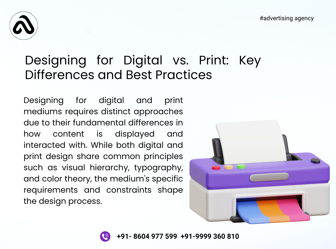 Designing for Digital vs. Print: Key Differences and Best Practices